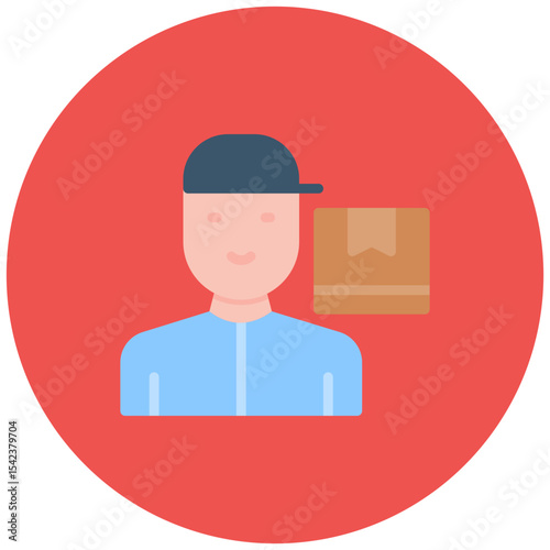 Recipient Man icon vector image. Can be used for Home Services.