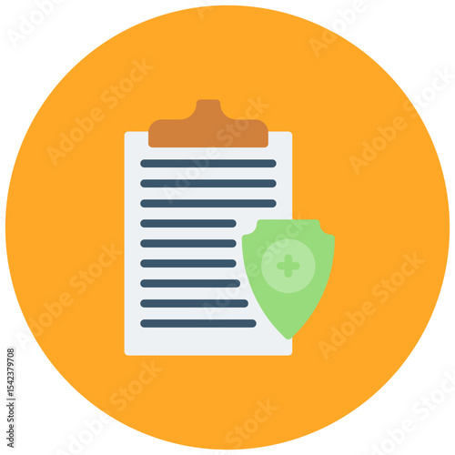 Premium Healthcare Coverage icon vector image. Can be used for Home Services.