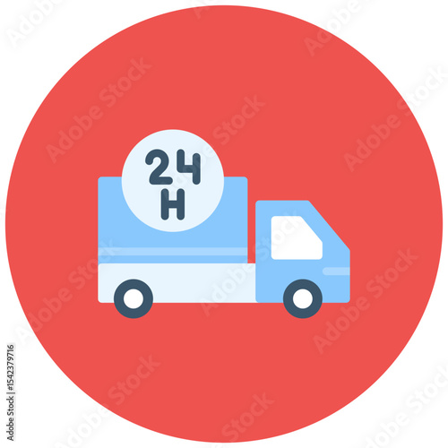 Transportation Assistance icon vector image. Can be used for Home Services.