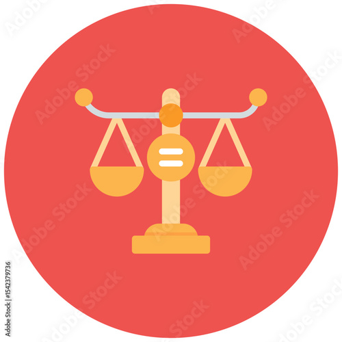 Equality icon vector image. Can be used for Human Rights.
