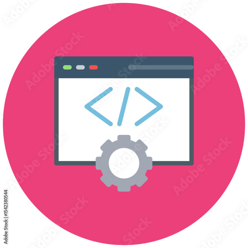 Development icon vector image. Can be used for Human Resource.
