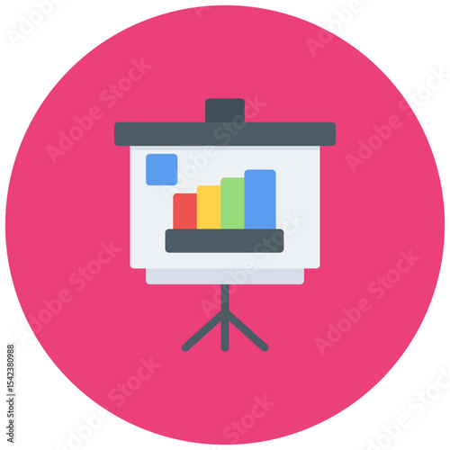 Planning icon vector image. Can be used for Human Resource.