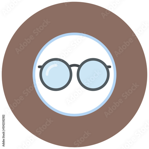 Glasses icon vector image. Can be used for Nursing Home.