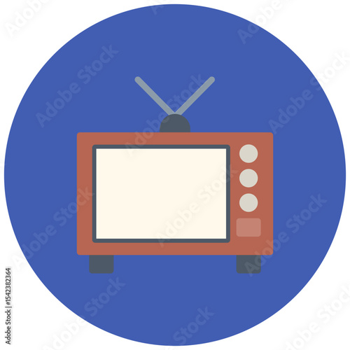 Tv icon vector image. Can be used for Nursing Home.