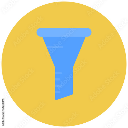 Filter icon vector image. Can be used for Online Store.