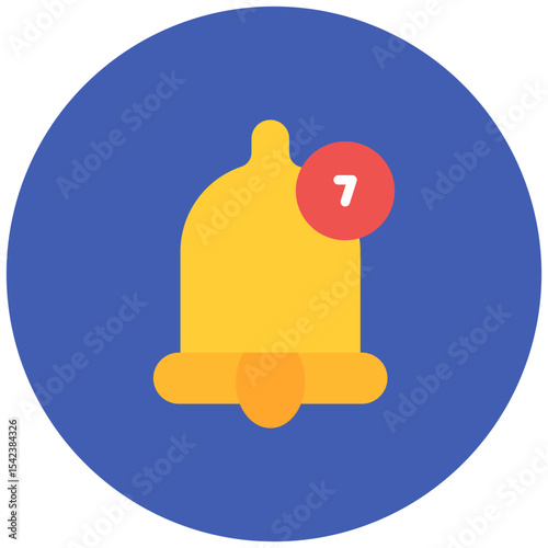 Notifications icon vector image. Can be used for Digital Retail.