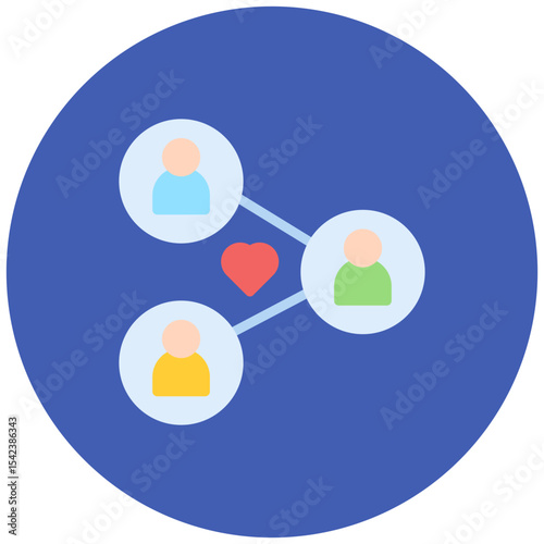 Resource Sharing icon vector image. Can be used for Charity.