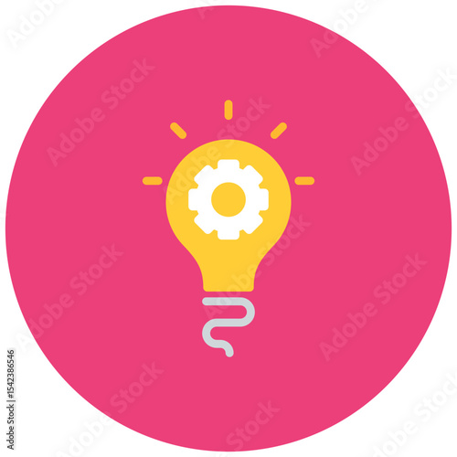 Innovation icon vector image. Can be used for Survey.