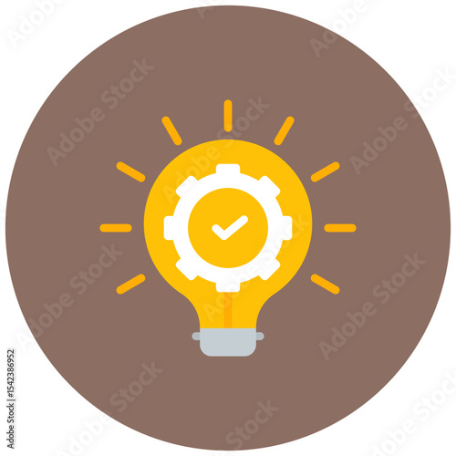 Innovation icon vector image. Can be used for Business Performance.