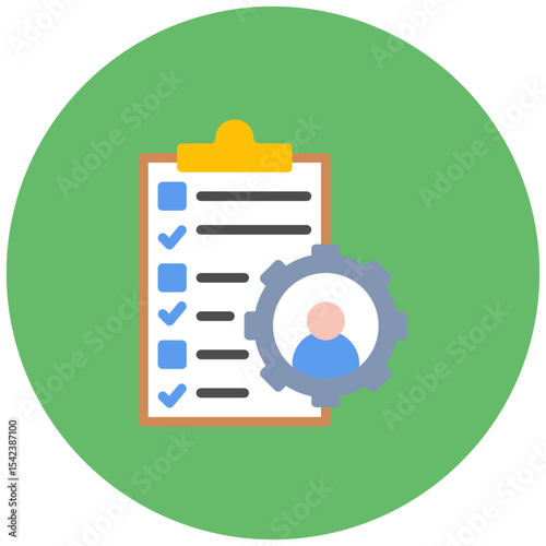 Project Management icon vector image. Can be used for Business Performance.