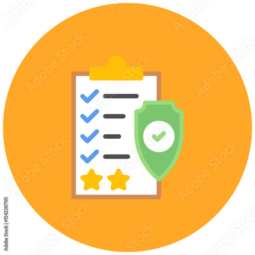 Regulatory Compliance icon vector image. Can be used for Business Performance.