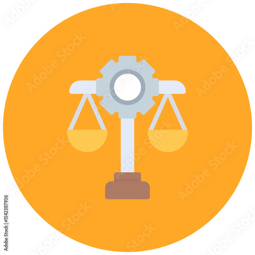 Economies of Scale icon vector image. Can be used for Mass Production.