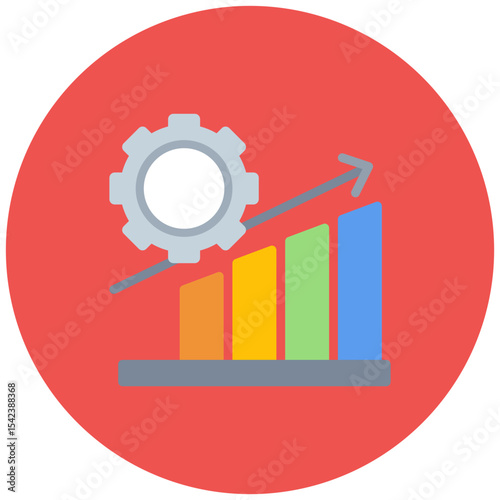 Productivity icon vector image. Can be used for Mass Production.