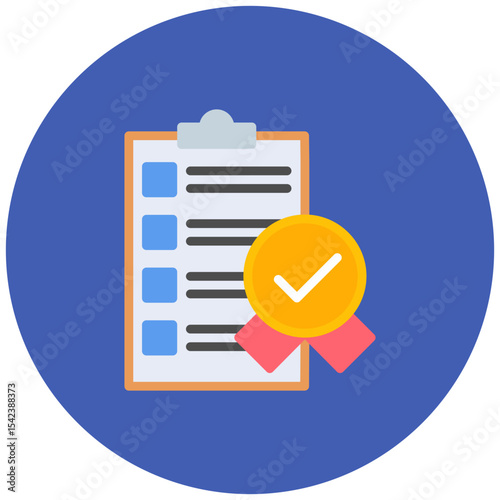 Quality Standards icon vector image. Can be used for Mass Production.
