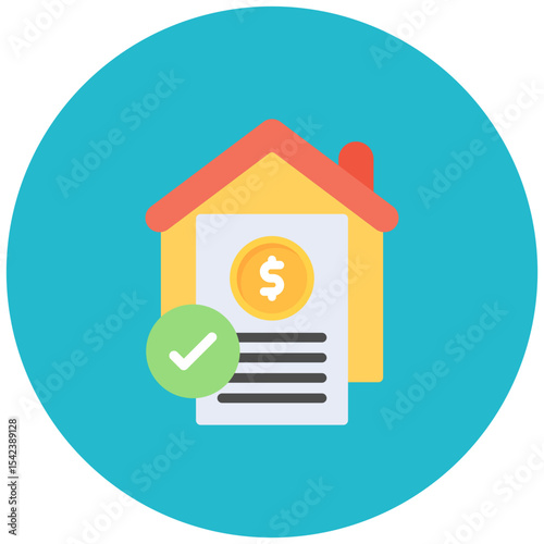 Collateral icon vector image. Can be used for Loan.
