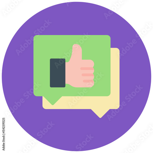 Feedback Review icon vector image. Can be used for Freelancer.