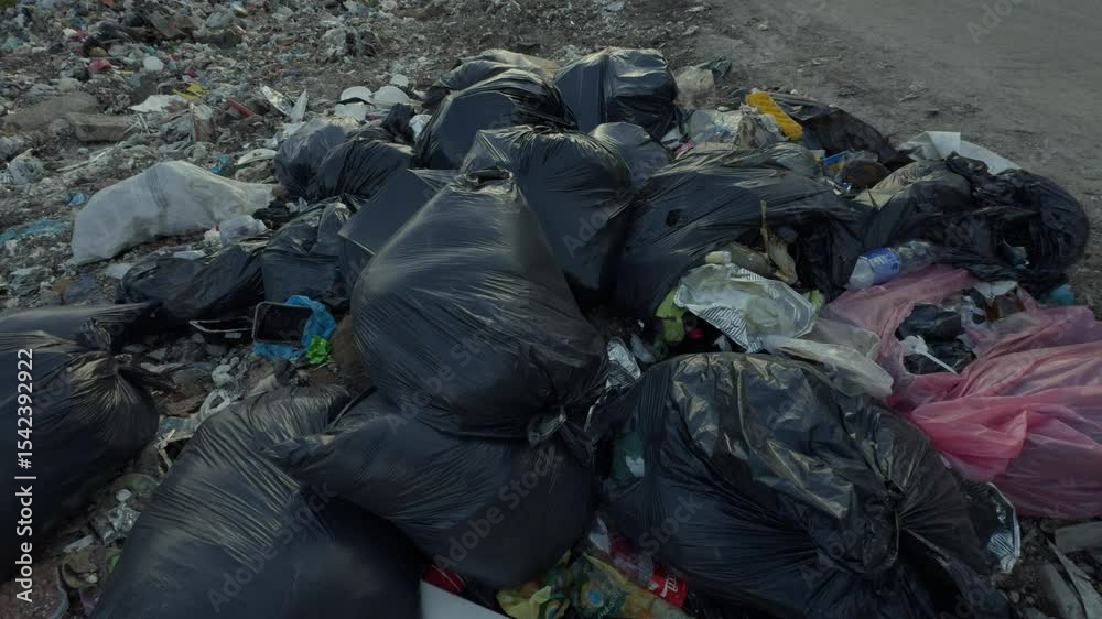 Waste Pile An Urban Garbage Collection Site for Community Cleanup and Awareness Initiatives Waste Pile An Urban Garbage Collection Site for Community Cleanup and Awareness Initiatives