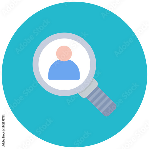 Talent Acquisition icon vector image. Can be used for Headhunting.