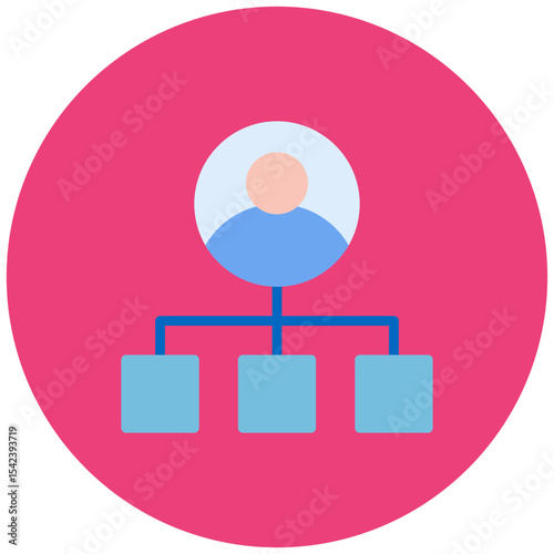 Talent Sourcing icon vector image. Can be used for Headhunting.