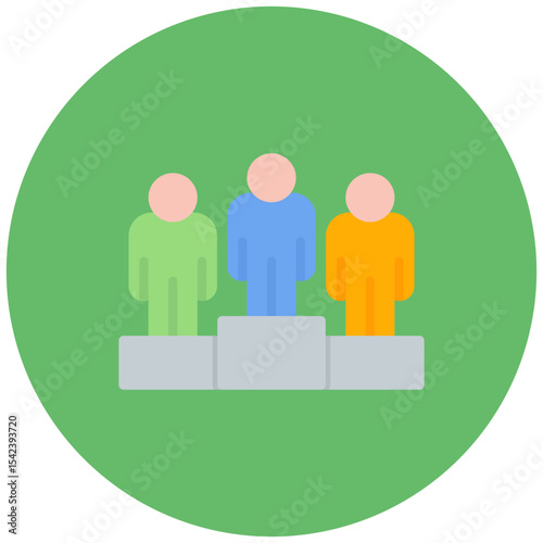 Team Building icon vector image. Can be used for Headhunting.