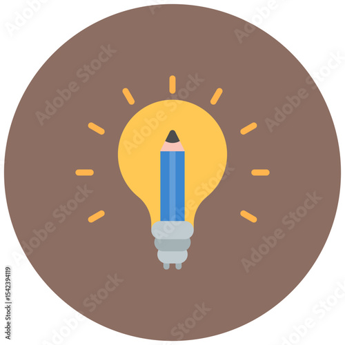 Creative Arts icon vector image. Can be used for Daycare.
