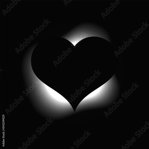 Heart illuminate light frame