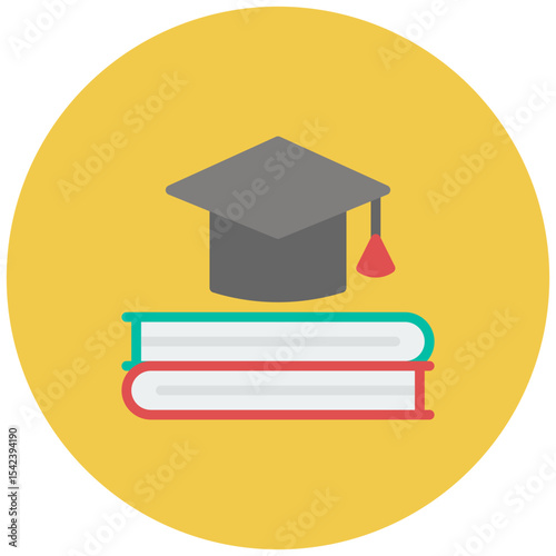 Education icon vector image. Can be used for Daycare.