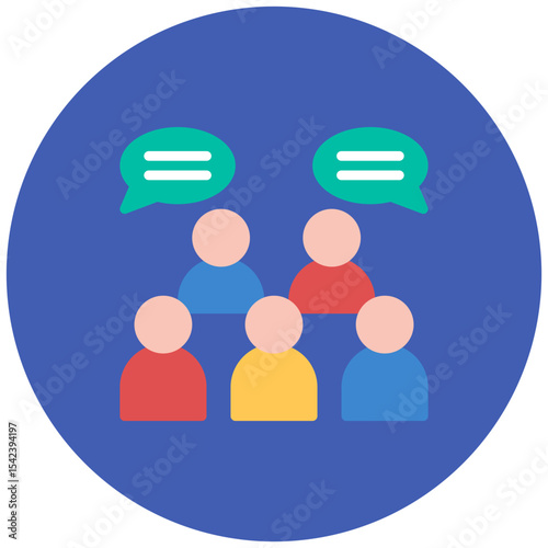 Group Activities icon vector image. Can be used for Daycare.