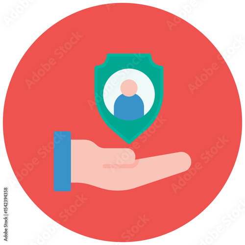 Security icon vector image. Can be used for Daycare.