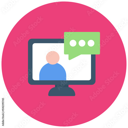 Consulting icon vector image. Can be used for Professional Services.