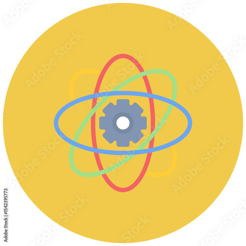 Data Science icon vector image. Can be used for Professional Services.