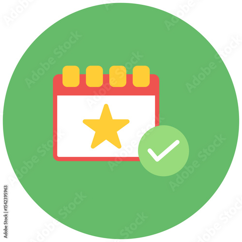 Event Planning icon vector image. Can be used for Professional Services.