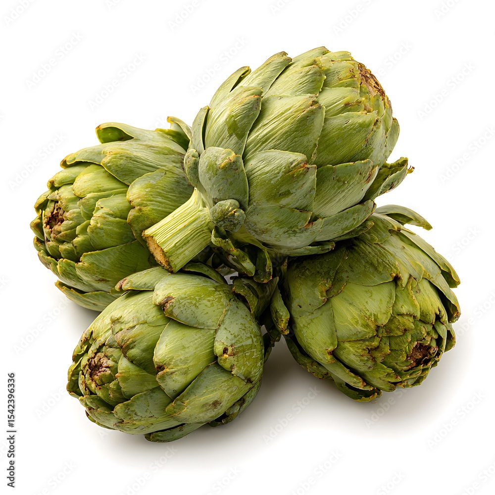 Obraz premium artichoke on white background
