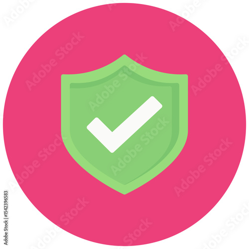 Verified Vendor icon vector image. Can be used for Safe Payment.