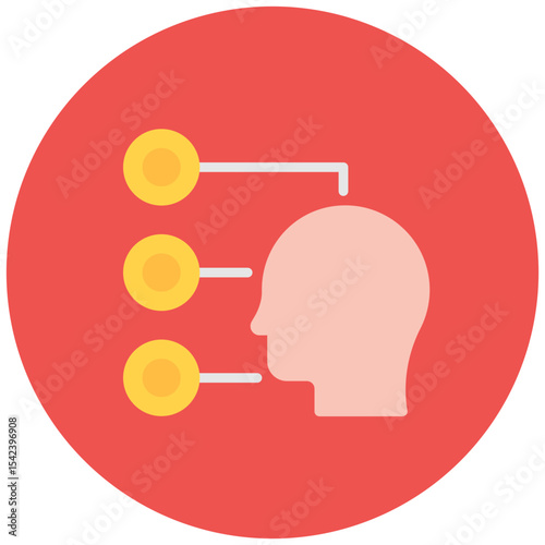 Sensory Stimulation icon vector image. Can be used for Elderly Care.