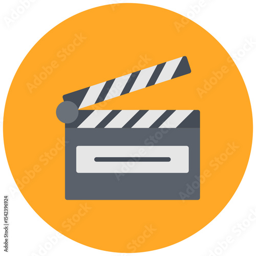 Action icon vector image. Can be used for Movie Genres.