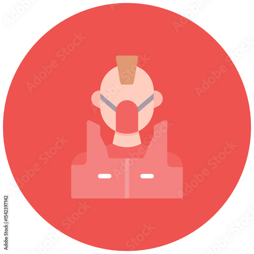 Cyberpunk icon vector image. Can be used for Movie Genres.