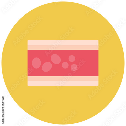Blood Clot icon vector image. Can be used for Cardiology.