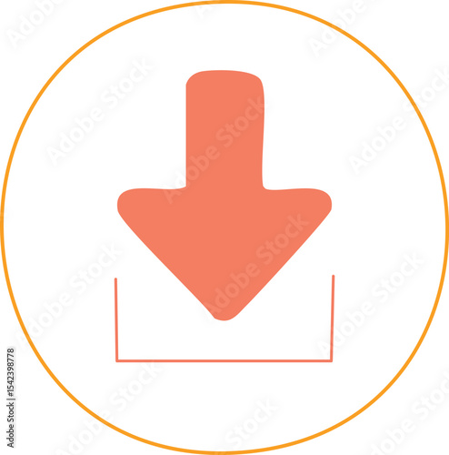 vector download icon