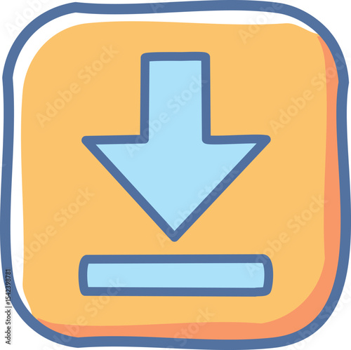 download arrow icon