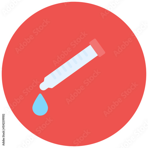 Chemical Injection icon vector image. Can be used for Water Treatment.
