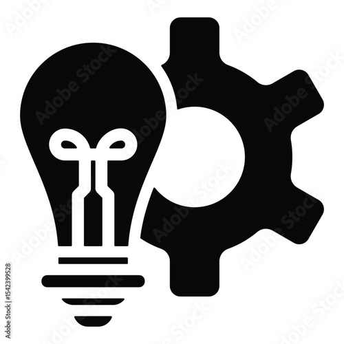 Innovation  Icon Element For Design