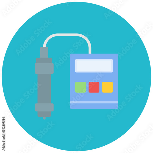 Turbidity Control icon vector image. Can be used for Water Treatment.