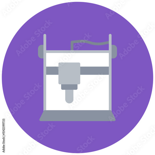 Bed Leveling icon vector image. Can be used for Additive Maufacturing.