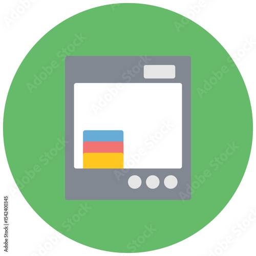 Powder Dispenser icon vector image. Can be used for Additive Maufacturing.