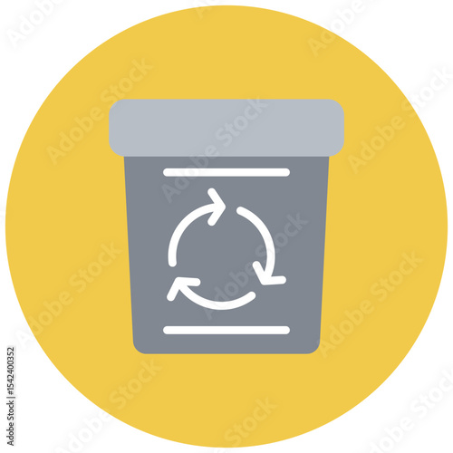 Powder Recycling icon vector image. Can be used for Additive Maufacturing.