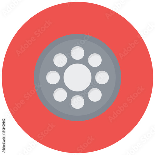 Print Chamber icon vector image. Can be used for Additive Maufacturing.