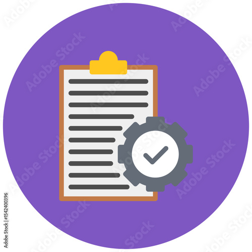 Quality Control icon vector image. Can be used for Additive Maufacturing.