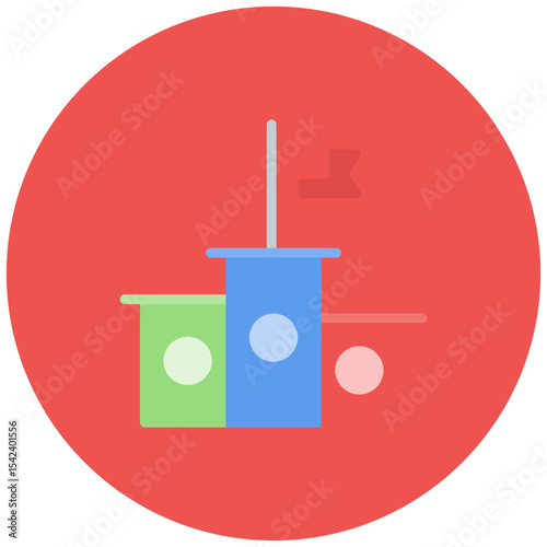 Competition icon vector image. Can be used for Business Risks.