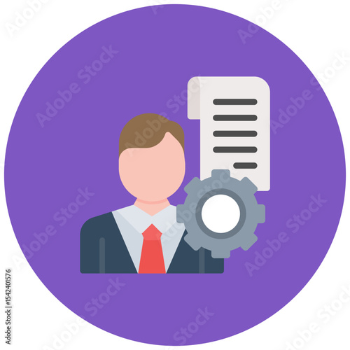 Ethical Concerns icon vector image. Can be used for Business Risks.